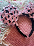 Pink Bows Minnie Ears, Coquette Minnie Ears