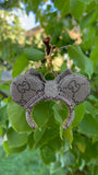 G G Minnie Ears Keychain