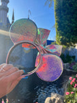 Iridescent Leather Minnie Ears