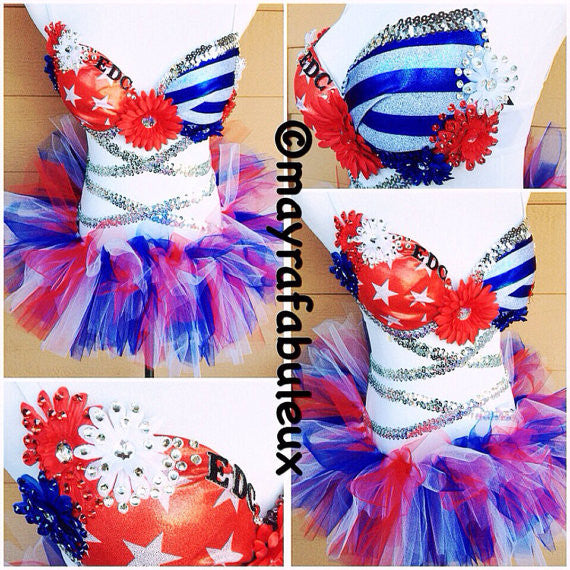 beautiful navy blue dress USA American States Flag Patriotic Tutu Dress 4th July Independence Da –  EverAfterTutuCo main image 1