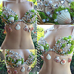 Sea Shells Mermaid Bra