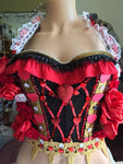 Deluxe Queen Of Hearts Rave Bustier