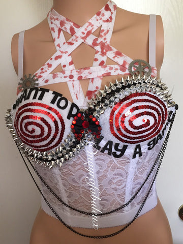 Jigsaw From Saw Bustier