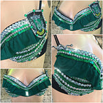 Harry Potter - Slytherin Rave Bra