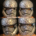 Stormtrooper Star Wars Crystal Rhinestoned Mask