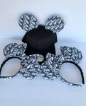 Lady D Canvas Minnie Ears, Mickey Hats