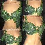 Poison Ivy Rave Bra- Poison Ivy Costume