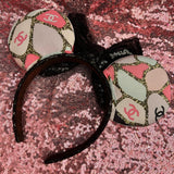 Geo C C Minnie Ears, Designer Minnie Ears