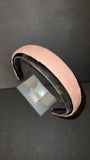 Pink Leather Louis V Non Slip Headband