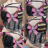 Pirate Rave Bra and  Matching Tutu - Rave Outfit