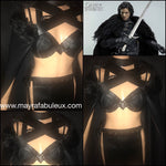 Jon Snow Theme Female Costume - Game Of Thrones