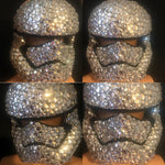 Stormtrooper Star Wars Crystal Rhinestoned Mask