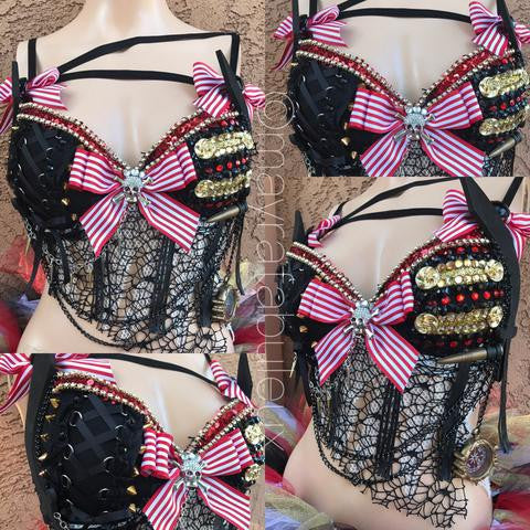 Pirates Life for Me Rave Bra Only