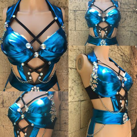 Mortal Kombat Kitana Rave Bra